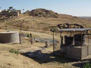 Potapak installation in Eritrea