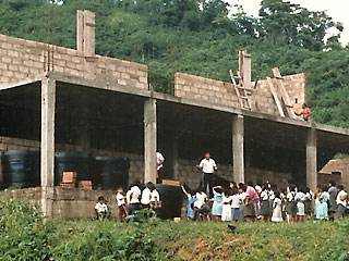 Potapak installation in an orphanage in Honduras